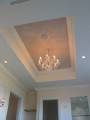 Inset Ceiling After Venetian Plaster with Metallic Wax